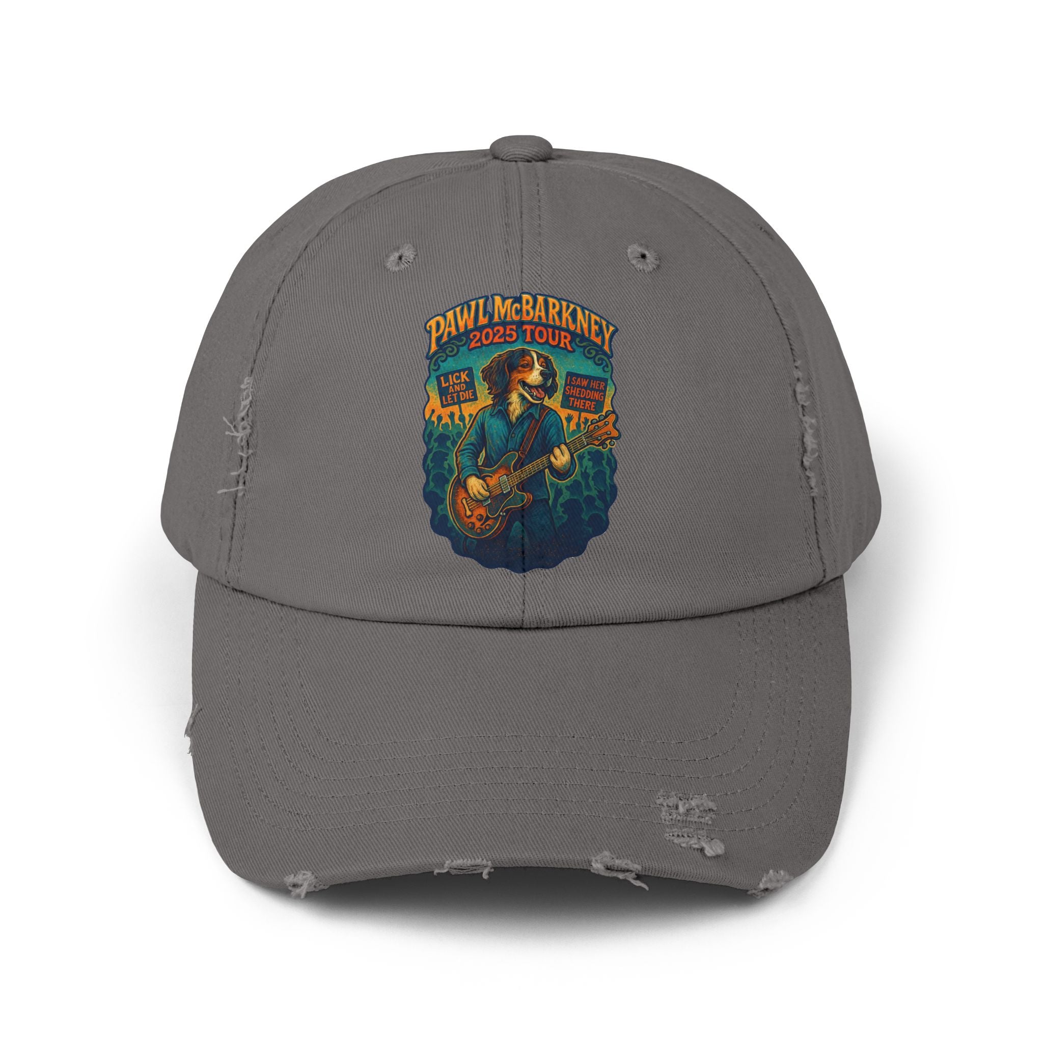 Pawl McBarkney Tour Hat -- Paul McCartney 2025 Tour Merchandise Dog Parody Hat